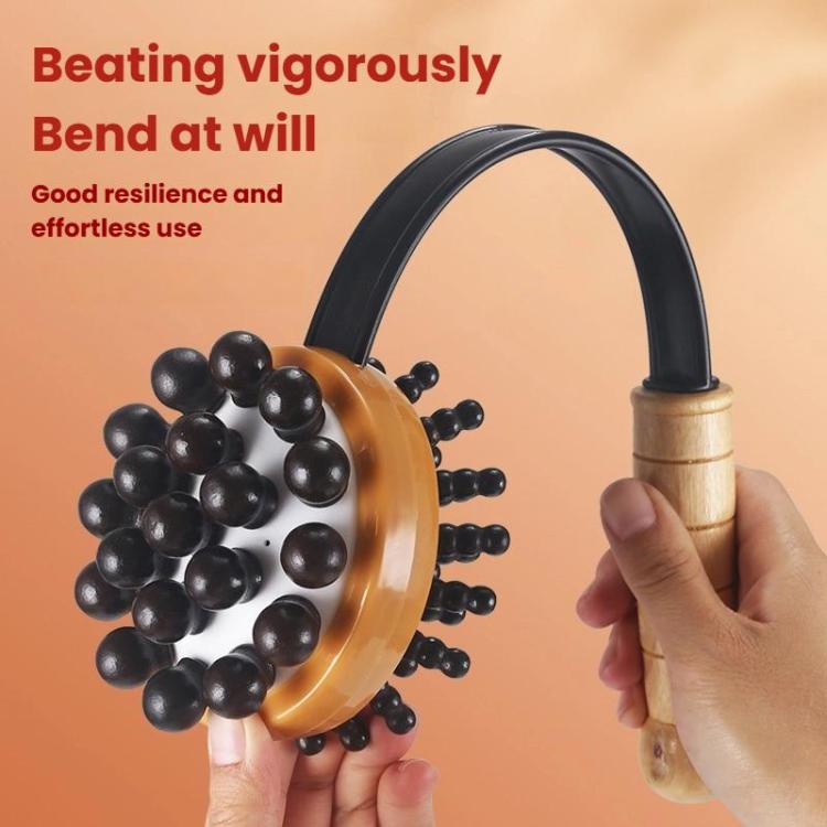 Handheld Knocking Fitness Hammer Double Head Meridian Massage Hammer(Airbag Hammer) by bashfashion