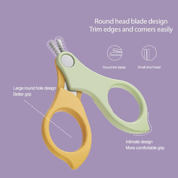 4-In-1 Infant Nails Clippers Newborn Cleaning Care Set(Purple) by bashfashion