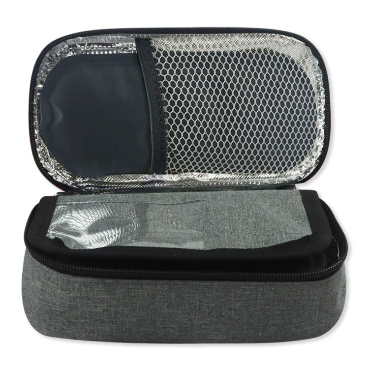 Portable Insulin Cooler Travel Package Insulin Care Bag(Grey) by bashfashion
