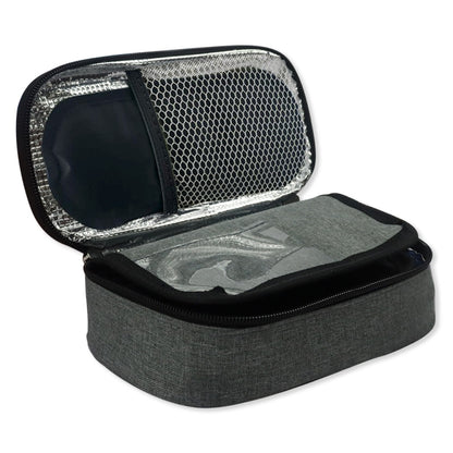 Portable Insulin Cooler Travel Package Insulin Care Bag(Grey) by bashfashion