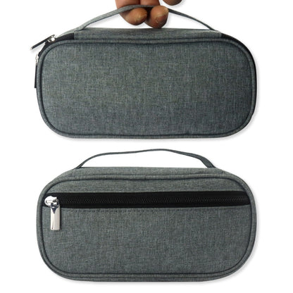 Portable Insulin Cooler Travel Package Insulin Care Bag(Grey) by bashfashion