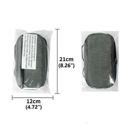 Portable Insulin Cooler Travel Package Insulin Care Bag(Grey) by bashfashion