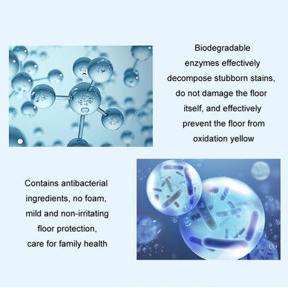 Fragrant Multi-effect Household Tile Floor Care Cleaning Tablets(120pcs Blue Jasmine Flavor) by bashfashion