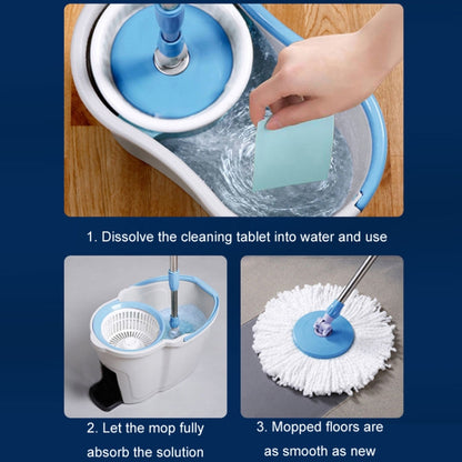 Fragrant Multi-effect Household Tile Floor Care Cleaning Tablets(120pcs Blue Jasmine Flavor) by bashfashion