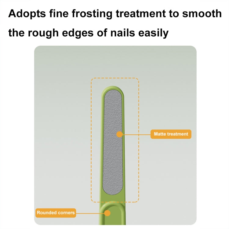 4-in-1 Baby Nail Clipper Set Travel Portable Baby Care Kit(Green) by bashfashion