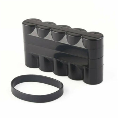120 Film Negative Storage Box, Capacity: 5 Rolls+Silicone Straps by bashfashion