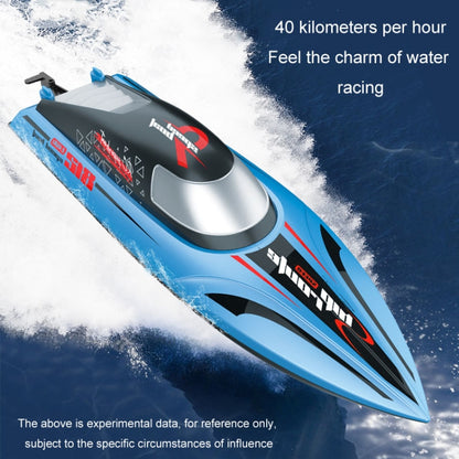 812 High-Speed RC Boat Large Horsepower Speedboat Long Endurance Waterproof Boys Water Toy Dual Batteries(Orange) by bashfashion