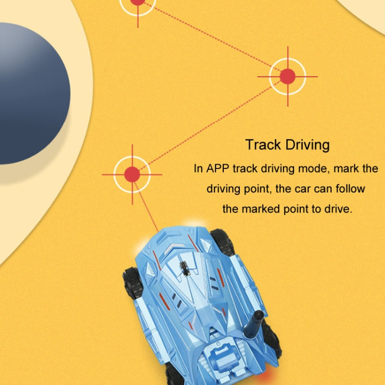 Tank Car Toys 720P HD Camera RC Car With Real-time Surveillance With Remote Controller(Blue) by bashfashion