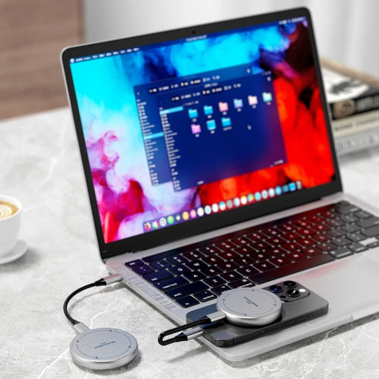 Blueendless M3N Magnetic M.2 2230 / 2242 NVMe SSD Enclosure 10Gbps Type-C USB3.1 SSD Case For Mobile Phone by Blueendless