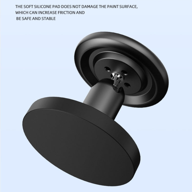 HEPAIL Magsafe Magnetic Mobile Phone Bracket Metal Gimbal Stand, Style: Magnetic Base by HEPAIL