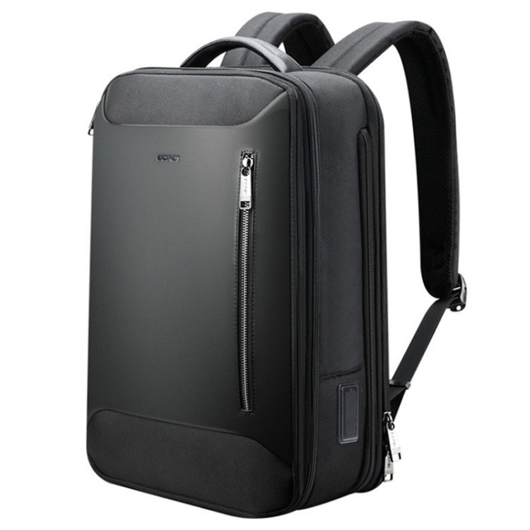 Bopai 61-19011 Large Capacity Waterproof Travel Laptop Backpack With USB+Type-C Port(Black) by Bopai
