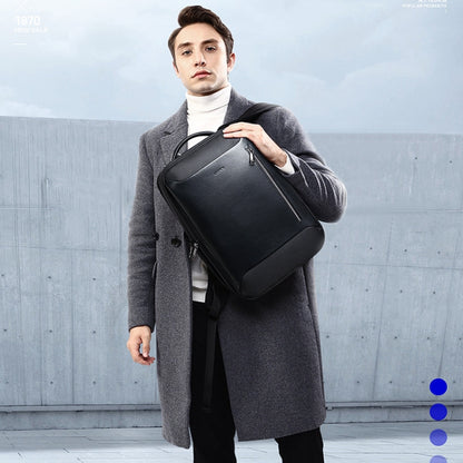 Bopai 61-19011 Large Capacity Waterproof Travel Laptop Backpack With USB+Type-C Port(Black) by Bopai