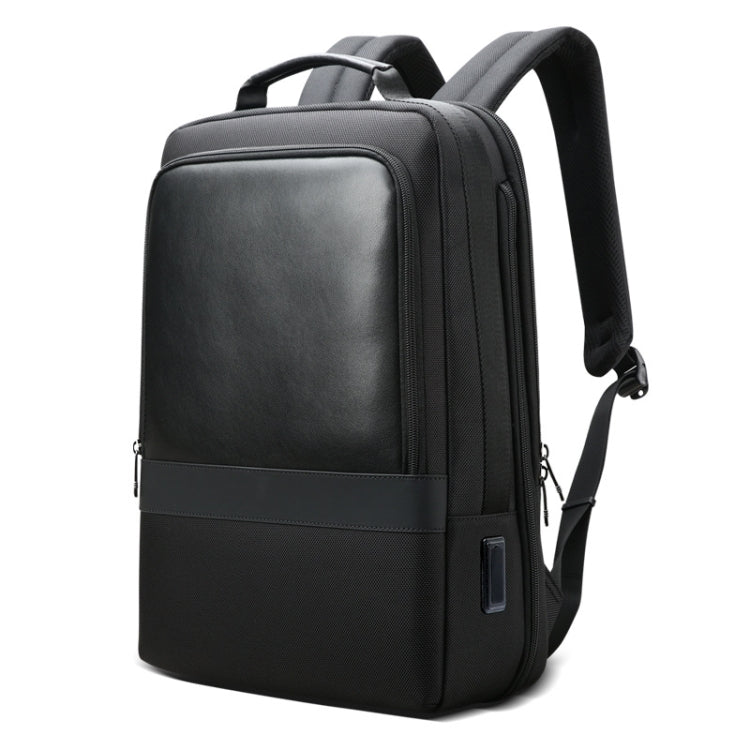 Bopai 61-26111 Large Capacity Business Commuter Laptop Backpack With USB+Type-C Port(Black) by Bopai