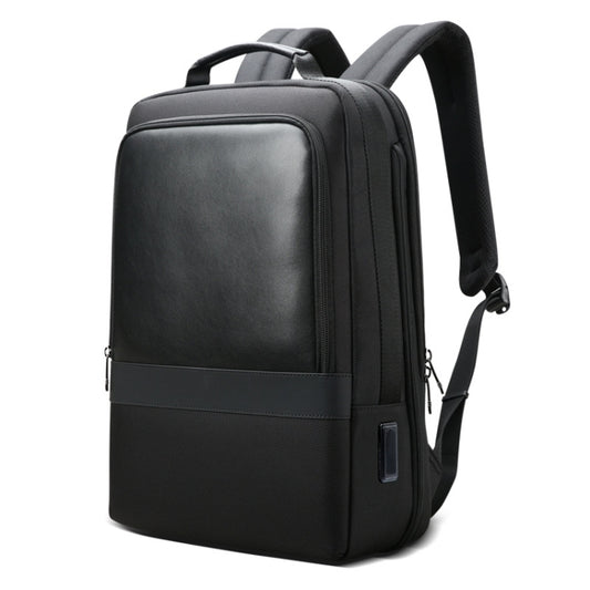 Bopai 61-26111 Large Capacity Business Commuter Laptop Backpack With USB+Type-C Port(Black) by Bopai