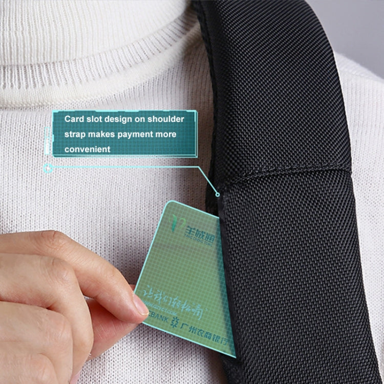 Bopai 61-26111 Large Capacity Business Commuter Laptop Backpack With USB+Type-C Port(Black) by Bopai