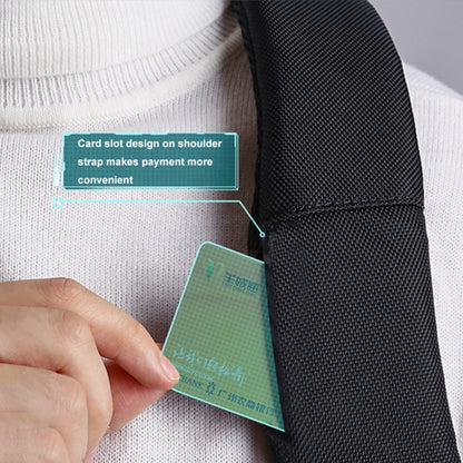 Bopai 61-26111 Large Capacity Business Commuter Laptop Backpack With USB+Type-C Port(Black) by Bopai