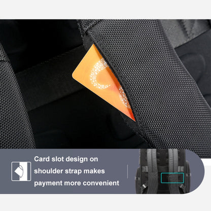 Bopai 61-91911 Large Capacity Business Waterproof Laptop Backpack With USB+Type-C Port(Black) by Bopai