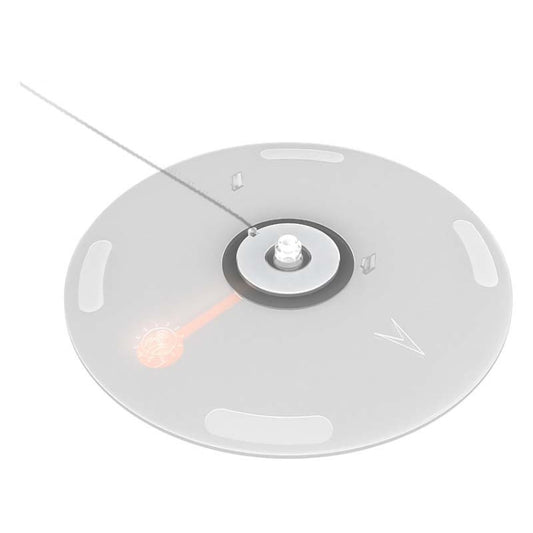 For PS5 Slim iplay HBP-575 Simple Storage Base Light Version RGB Colorful Vertical Storage Bracket(Transparent) by iplay