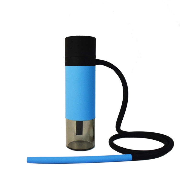 Removable And Washable Portable Hookahs Household And Car Water Pipe Cup(Blue) by bashfashion