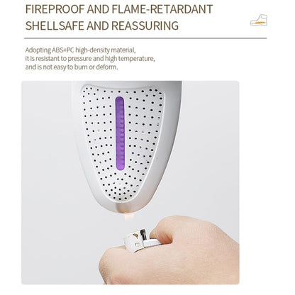 Electric Shoe Dryer with UV Sterilization Powered By 5V USB(Purple) by bashfashion