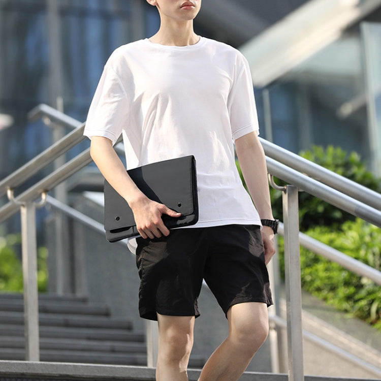 Multi-layer Waterproof and Shock-absorbing Laptop Sleeve Laptop Storage Bag, Size: 16 inch(White) by bashfashion