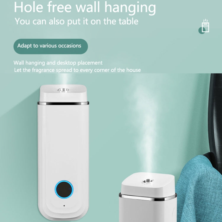 Household Humidifier Aroma Diffuser Automatic Fragrance Spray Machine(Black) by bashfashion