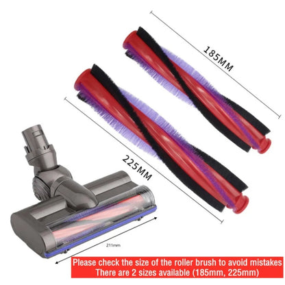 For Dyson V6 DC59 DC62 SV03 Vacuum Cleaner Brush Head Roller Bar, Spec: End Cap by bashfashion
