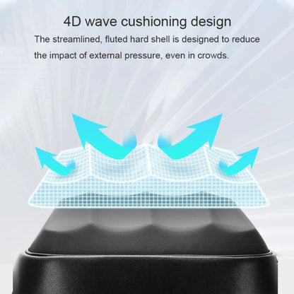 Bopai 61-122579 Large Capacity Hard Shell Password Lock Waterproof Business Laptop Backpack(Grey) by Bopai