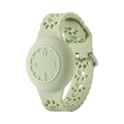 For Airtag Cat Claw Watch Strap Positioner Protective Cover Anti-lost Device Waterproof Case(Avocado Green) by bashfashion