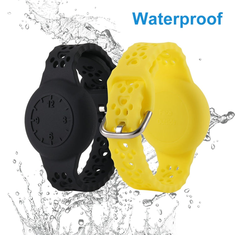 For Airtag Cat Claw Watch Strap Positioner Protective Cover Anti-lost Device Waterproof Case(Avocado Green) by bashfashion