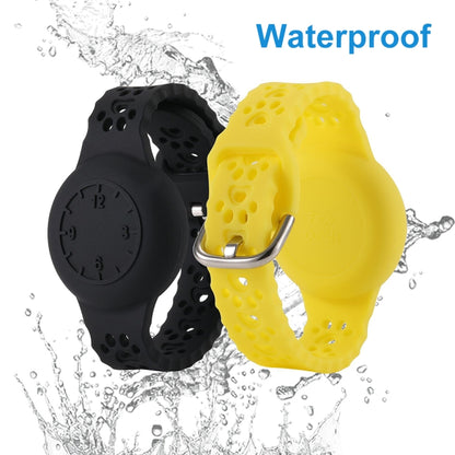 For Airtag Cat Claw Watch Strap Positioner Protective Cover Anti-lost Device Waterproof Case(Avocado Green) by bashfashion