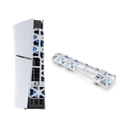 For PS5 Slim DOBE TP5-3538 Host Rear Blu-ray Fan Thermal Cooling Fan(White) by DOBE