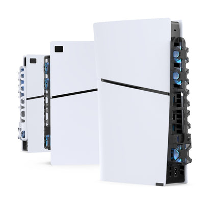For PS5 Slim DOBE TP5-3538 Host Rear Blu-ray Fan Thermal Cooling Fan(White) by DOBE