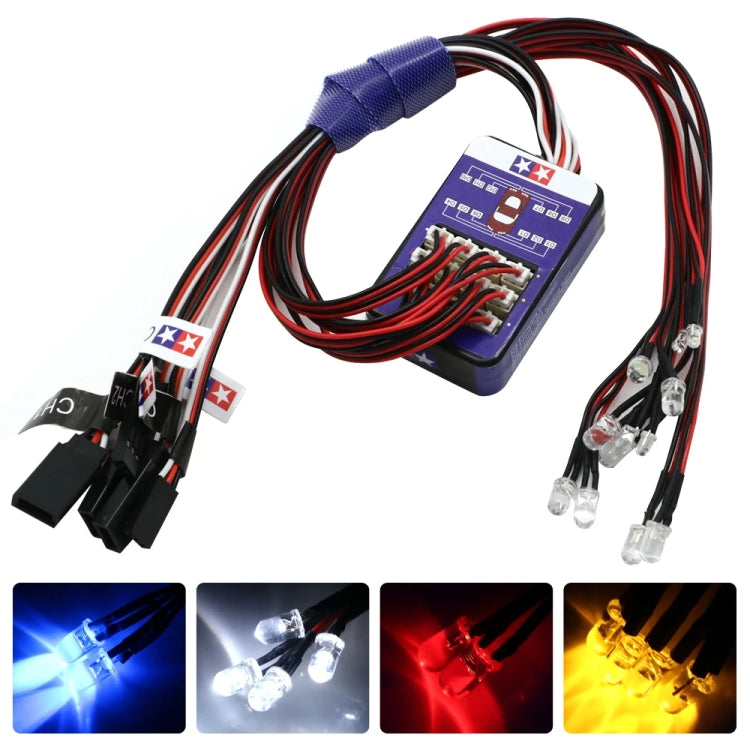 12 LED Lighting Kit Steering Brake for 1/10 Scale Models RC Car by bashfashion