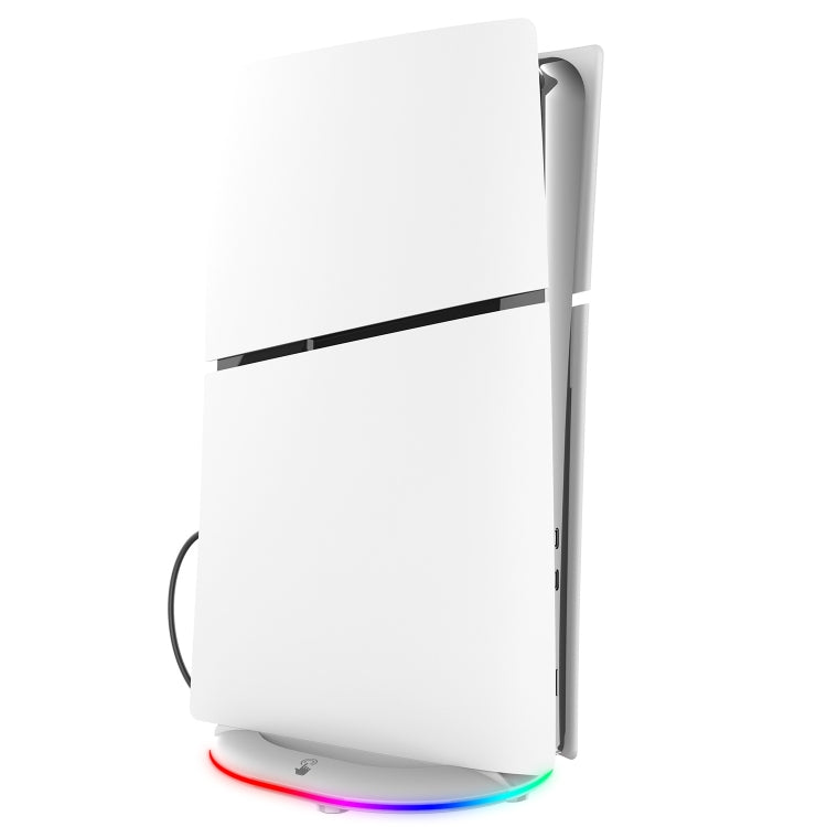 For Sony PS5 Slim IPEGA Universal Game Console Vertical Cooling Base Holder, Color: Colorful White by ipega