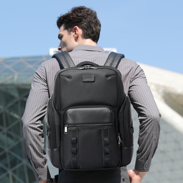 Bopai 61-123561 Large Capacity Business Trip Laptop Backpack(Black) by Bopai