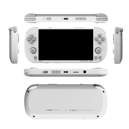 Trimui Smart Pro 4.96 Inch IPS Screen Handheld Game Console Open Source Linux System 64G(White) by Trimui