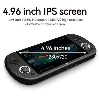 Trimui Smart Pro 4.96 Inch IPS Screen Handheld Game Console Open Source Linux System 256G(Grey) by Trimui