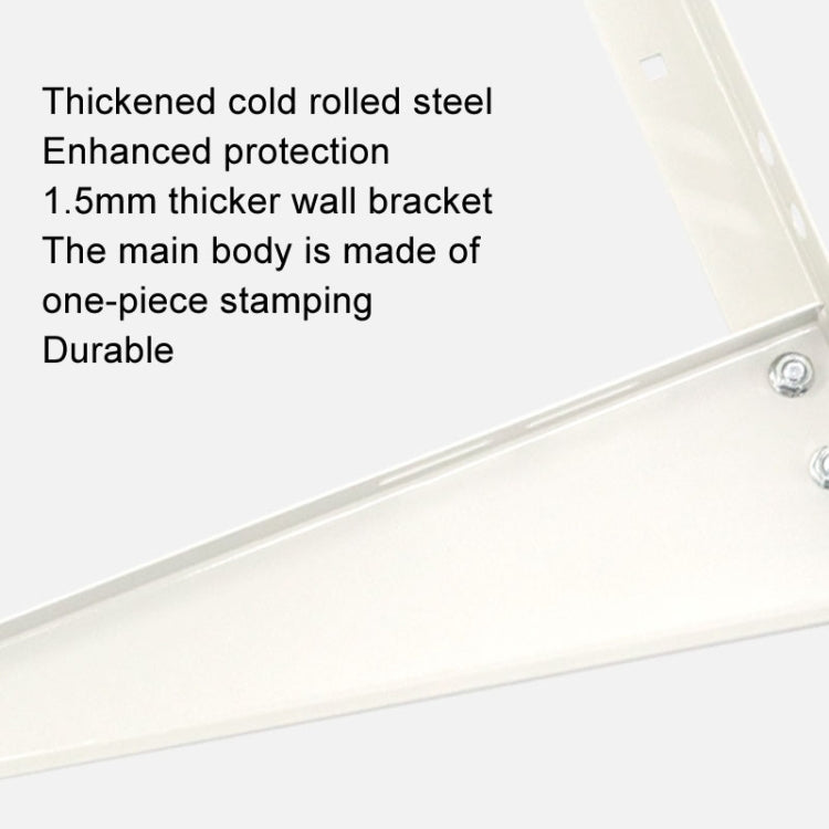 AC1512 1-2HP Thickened Cold Rolled Steel Air Conditioner Outside Unit Bracket Universal Air Conditioner Wall Mount Support by bashfashion