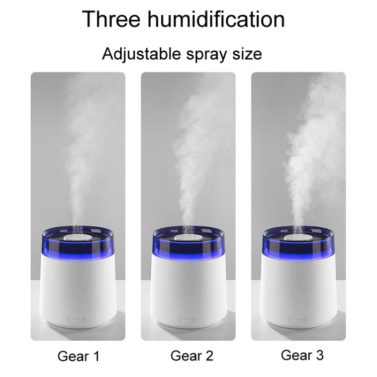 H10 Home Portable Office Aromatherapy Diffuser Running Horse Night Light Large Fog Humidifier(Black) by bashfashion