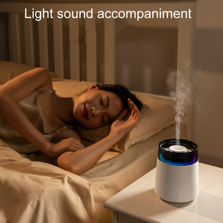 H10 Home Portable Office Aromatherapy Diffuser Running Horse Night Light Large Fog Humidifier(Black) by bashfashion