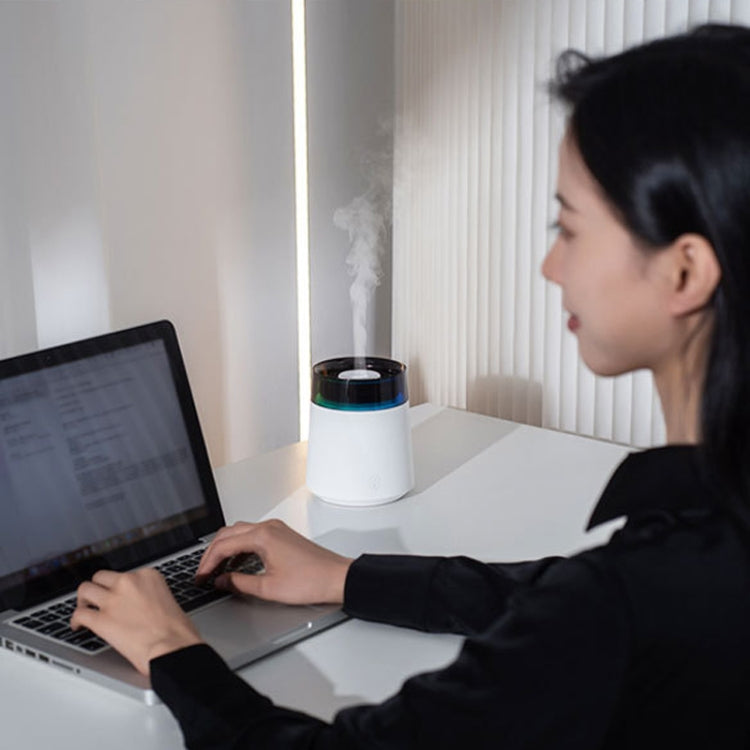 H10 Home Portable Office Aromatherapy Diffuser Running Horse Night Light Large Fog Humidifier(Black) by bashfashion