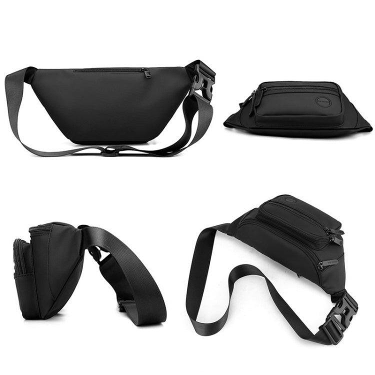 WEPOWER Leisure Sports Outdoor Messengers Bag Large Capacity Chest Bag(Black) by bashfashion