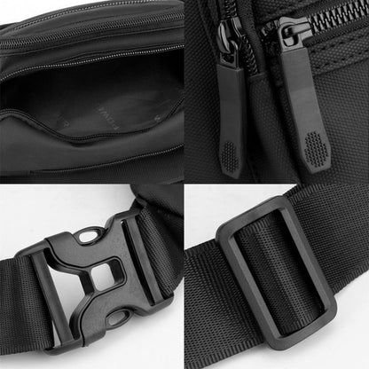 WEPOWER Leisure Sports Outdoor Messengers Bag Large Capacity Chest Bag(Black) by bashfashion