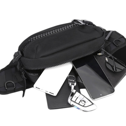 WEPOWER Men Sports Waist Bag Simple Single Shoulder Satchel(Grey) by WEPOWER