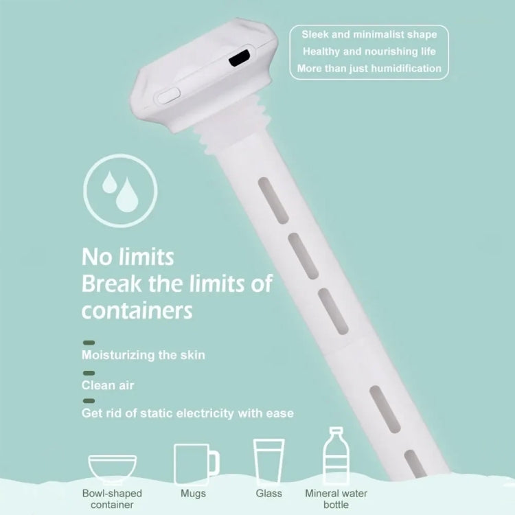 USB Plug-in Mini Portable Detachable Car Humidifier, Spec: Humidifier+1set Sticks by bashfashion