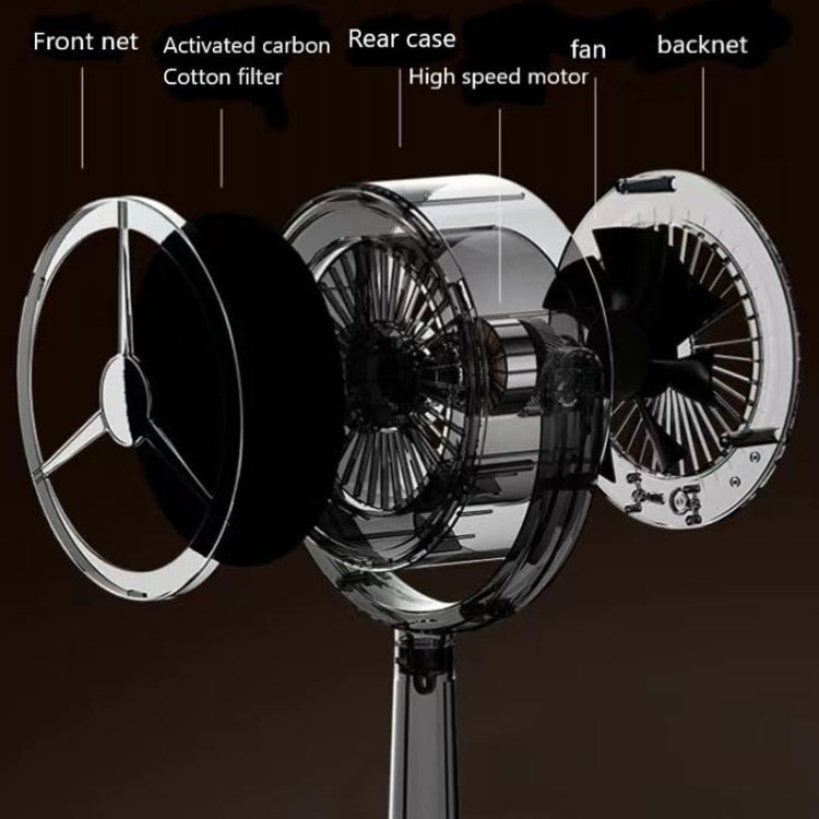 USB Direct Plug Small Desktop Range Hood Mini Portable Desktop Range Hood by bashfashion