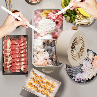 USB Direct Plug Small Desktop Range Hood Mini Portable Desktop Range Hood by bashfashion