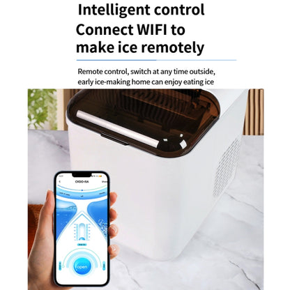 Small Multifunctional Remote Control Ice Maker(EU Plug) by bashfashion
