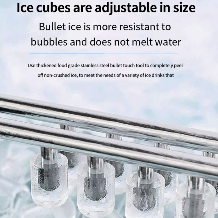 Small Multifunctional Remote Control Ice Maker(US Plug) by bashfashion